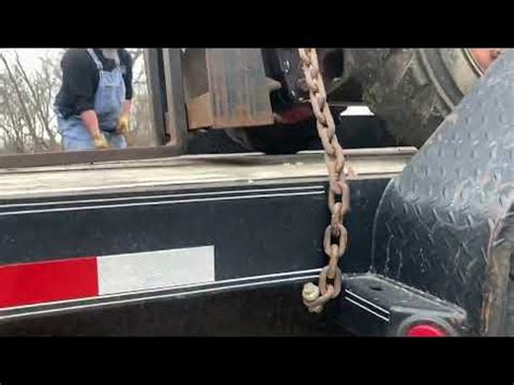 what size chain to tie down skid steer|peerless trailer tie down chain.